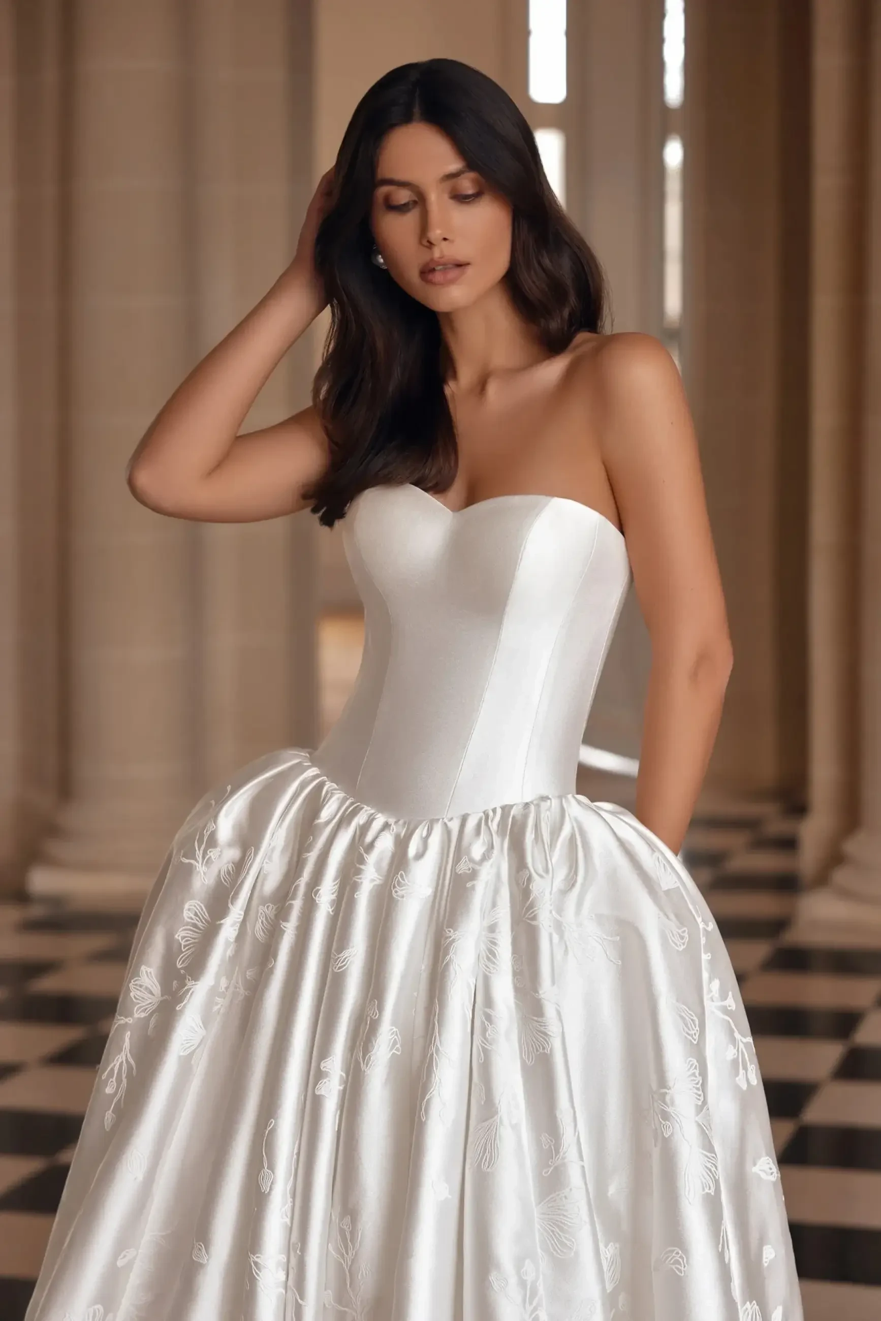 Luvia wedding gown by Pollardi