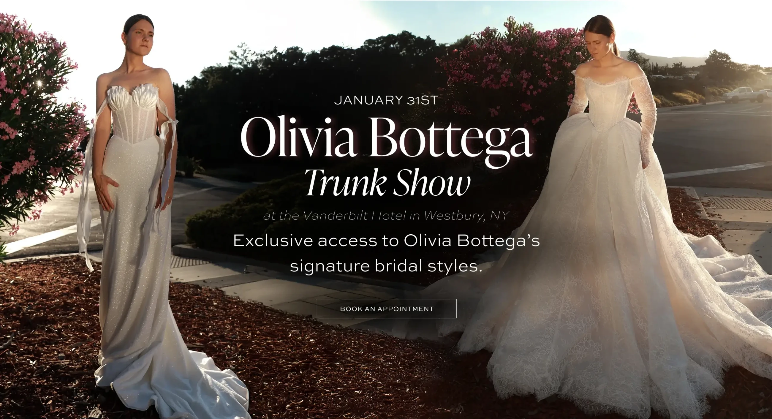 Olivia Bottega Trunk Show Desktop Banner