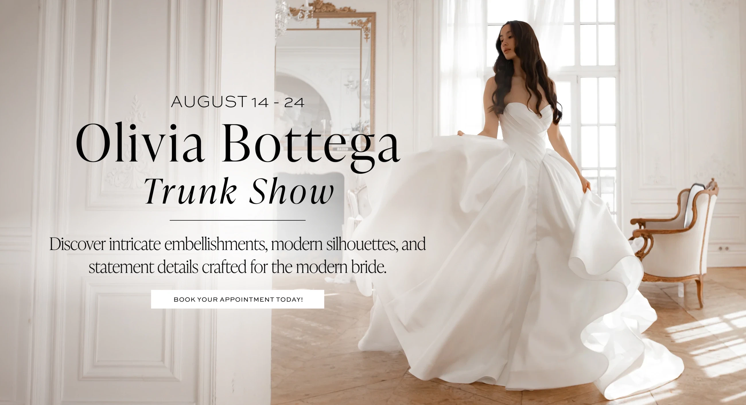 Olivia Bottega Trunk Show Banner